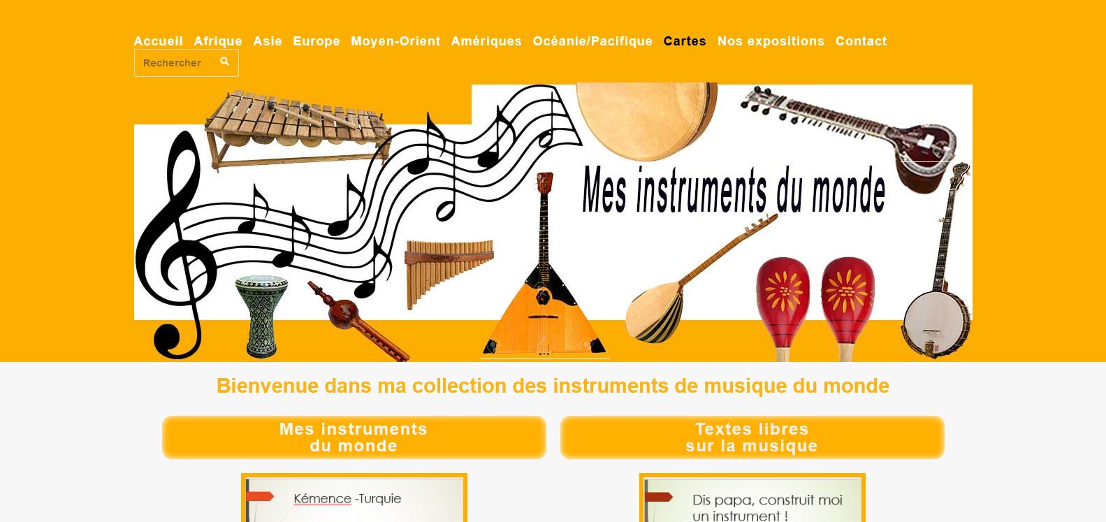 Mes instruments du monde