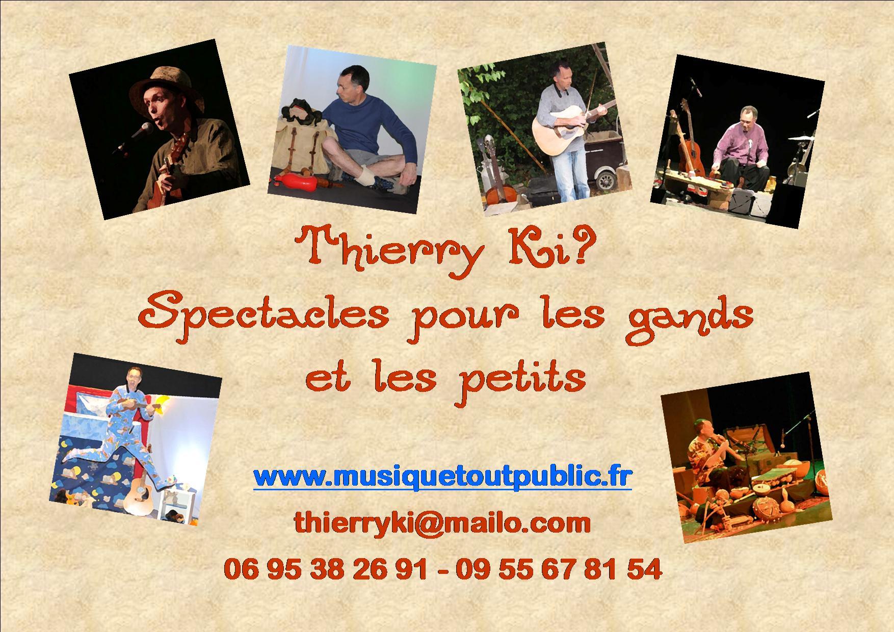 Spectacles thierry ki